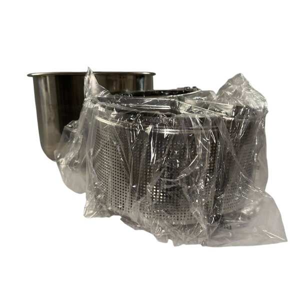 New Open Instant Pot AA18343 Stainless Steel Inner Cooking Pot Steamer Baskets